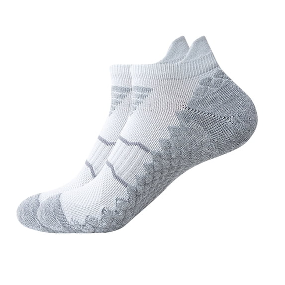HomeGardon Socks for Women Ladies' Fashionable Solid Color Odor Pro of Sports Sweat Absorption Slip Low Cut Socks