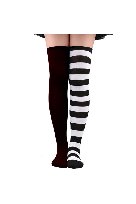 Socks for Women Women's Dark Castle Halloween Make Up Ball Stockings Halloween Stockings
