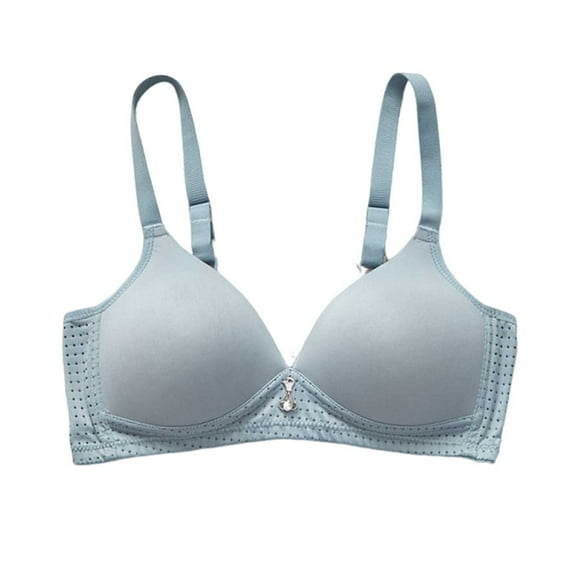 HomeGardon Sports Bras for Women,Minimizer Bras for Women Full Coverage,Women's Large Size Thin Comfortable Breathable Push-up Adjustable Bra Everyday Bras,34-42