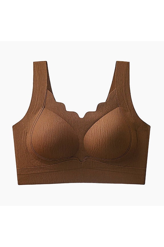 Sports Bras for Women,Minimizer Bras for Women Full Coverage,Women's Style Lifting Seamless Top Tank Top Women's Gathering Underwear Thin Collection Breast Bra,M-XXL