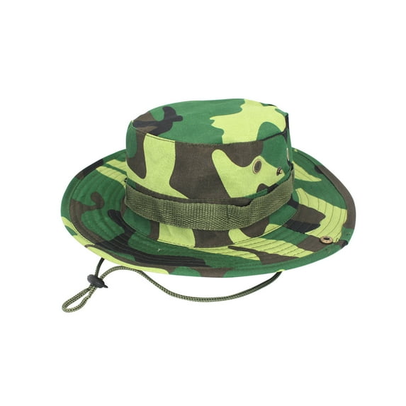 HomeGardon Summer Hats Bucket Hat Wide Brim UV Protection Sun Hat Boonie Hats Fishing Hiking Safari Outdoor Hats for Men and Women Camouflage Hat
