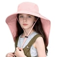 thumbnail image 1 of HomeGardon Sun Hats for Women Children's Summer Outdoors Fisherman's Hat Breathable Sun Protection Beach Wide Brimmed Hat Sun Hat, 1 of 5