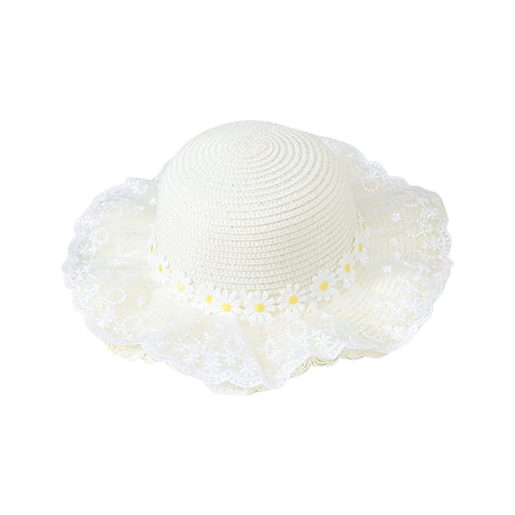 HomeGardon Sun Hats for Women Children's Sun Hat Summer Outdoor Protection Baby Sun Hat Large Foldable Sun Hat for Kids
