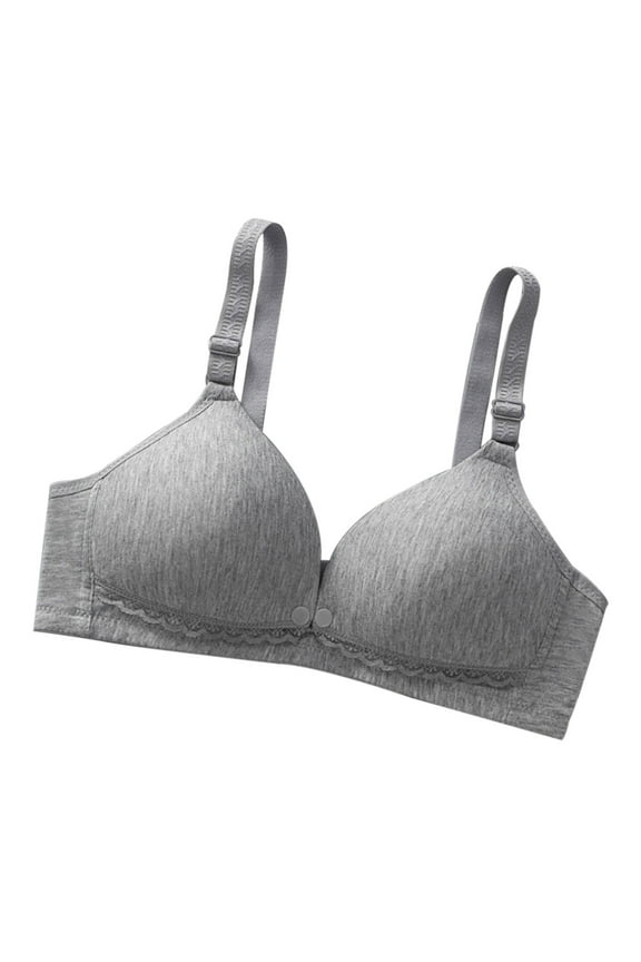 T-Shirt Bra For Women,Women's Lace Strapless Bra With No Steel Rings,Pregnant Women's Breastfeeding Underwear,Women's T-shirt Bra, Lightly-lined Underwire Bra, Racerback Bras for Women