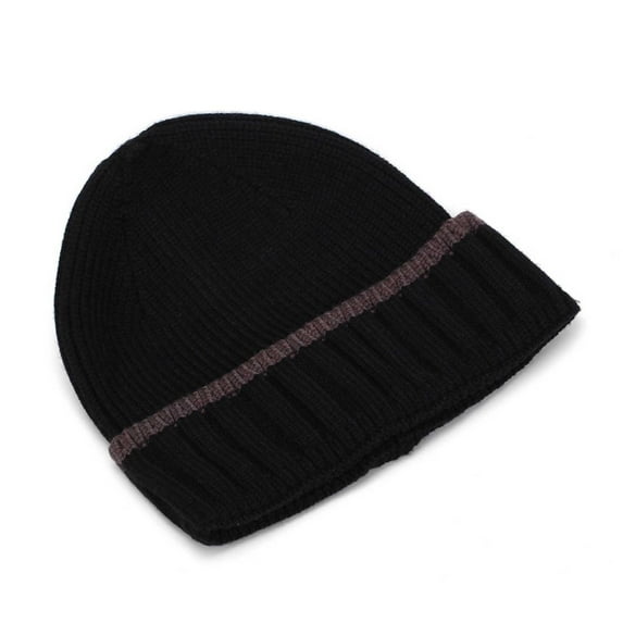 HomeGardon Winter Beanie Hat Winter Solid Color Cudged Warm Knitted Hat for Men and Women Adult Versatile No Brimmed Hat