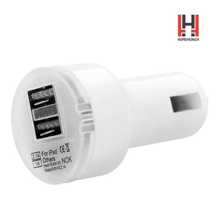 HomeHunch Car Charger Adapter Android iPhone USB Fast Charge Multi Ports 2.0