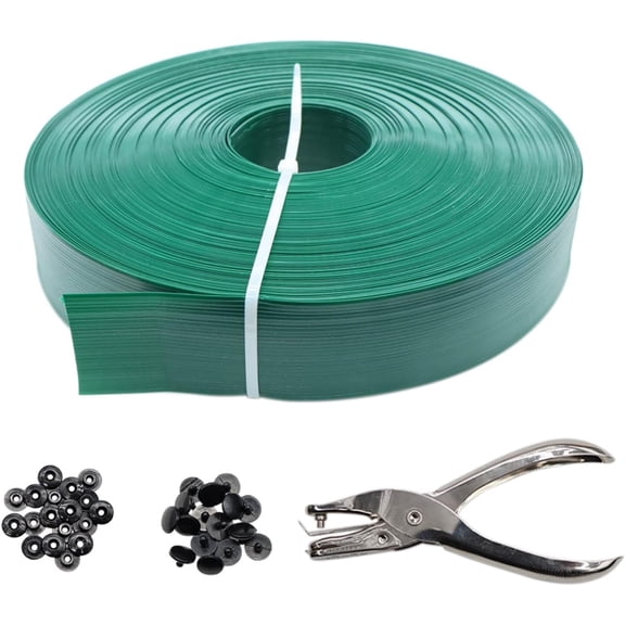 HomeJoy Chain Link Fence Privacy Tape, 246ft x 0.15ft Chain Link Fence Slats, Fence Covering Privacy, Green