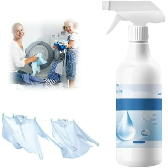 HomeKingdee 300ml Stain Remover Spray for Clothes - Versatile Fabric Cleaner, Portable & Safe Stain Treatment for Family, Travel, Daily Use | Fast-Acting, Precision Nozzle, Child-Friendly Formula