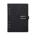 thumbnail image 1 of HomeKingdee A5 Binder Notebook PU Leather Cover Refillable Ring Personal Notebook 100 Sheets Dawling Papers for Writing DraSketches Journal, 1 of 5