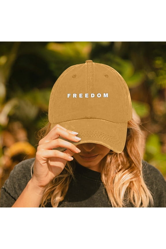 Adjustable Vintage Washed Baseball Hat - Distressed Cotton Low Profile Cap for Men Women Outdoor Sports Daily Use