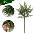 thumbnail image 1 of HomeKingdee Artificial Norfolk Pine Spray, Green Branch Pick for Holiday Decor, Indoor Floral Arrangements, 1 of 6