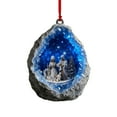 thumbnail image 1 of HomeKingdee Christian Nativity Scenes Ornaments Jesus Acrylic Xmas Tree Hanging Ornaments Religious Hanging Decor Christian Keepsake Gift, 1 of 6