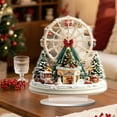 thumbnail image 1 of HomeKingdee Christmas Decorations Acrylic Ferris Wheel Desktop Ornaments Signs Centerpiece Tabletop Display for Table Home Holiday Party Decoration, 1 of 6