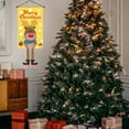 thumbnail image 1 of HomeKingdee Christmas Decorations Indoor,Festival Christmas Door Hanging Flag Santa Snowman Elk Cloth Banner Ornaments Durable Party Household Show Window Decor, 1 of 6