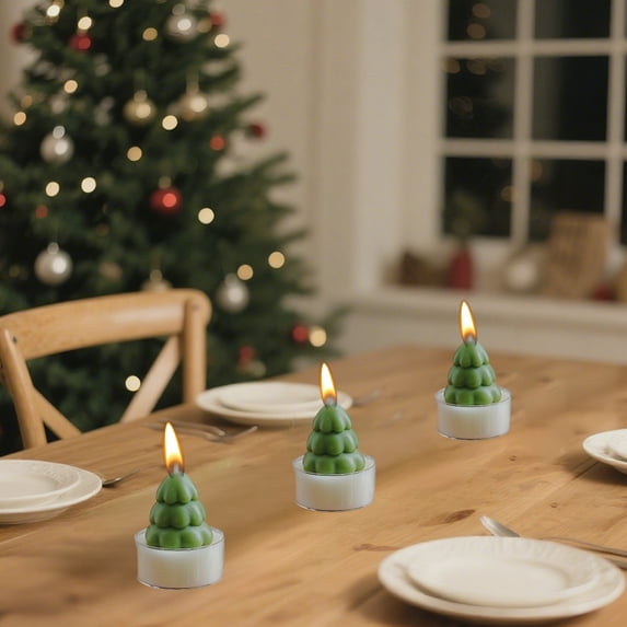 HomeKingdee Christmas Elk Shaped Scented Candle,Handmade Aesthetic Cute Deer Aroma Soy Wax Cute Elk Decorative Candle for Table Photo Prop,Christmas Eve Party Decoration and Gift