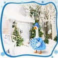thumbnail image 1 of HomeKingdee Christmas Goose Outfit for 23'' Lawn Cement Goose Porch Geese Costume Christmas Winter Garden Patio Yard OutdoorDecor, 1 of 5