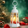 thumbnail image 1 of HomeKingdee Christmas Lanterns Decorative, Vintage Metal Hanging&Tabletop Candle Holder Decor, Portable Candle Lantern Christmas Decorations, 1 of 6