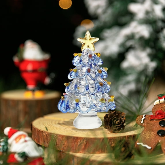 HomeKingdee Christmas Tree Figurine for Home and Office Decoration