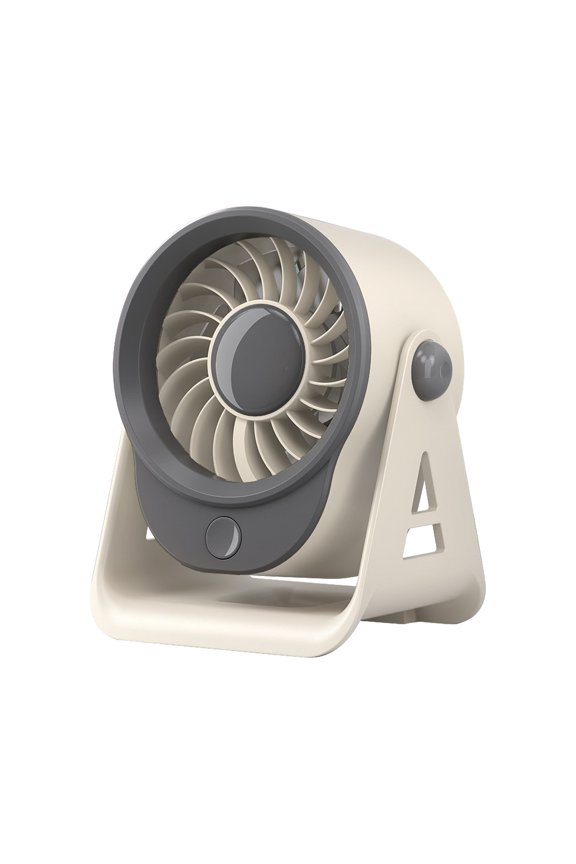 Desktop Small Fan for Home Use- Plug-in Design Quiet Mini Table Fan Speed Adjustable Compact Fan for Desk Bedroom Office Living Room