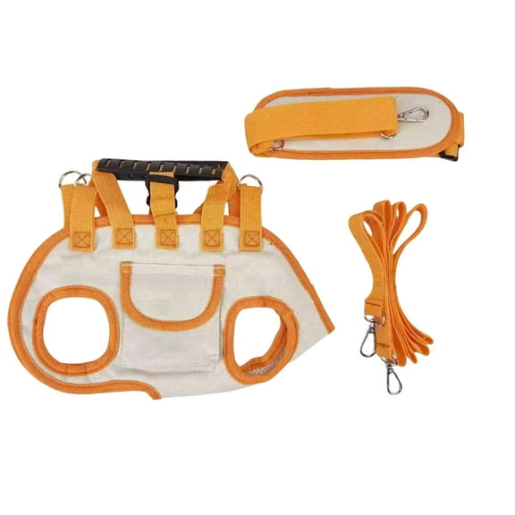 HomeKingdee Dog Carrier, Adjustable Full Body Lift Harness for Small Dogs and Cats, Portable Breathable Pet Carrier Backpack with Hands-Free Shoulder and Treat Bag