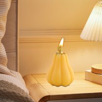 HomeKingdee Fall Scented Candles Gift, Pumpkin Shaped Spice Candle, Thanksgiving Aromatherapy Candles, Autumn Home Farmhouse Table Decor Tabletop Centerpiece