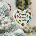 thumbnail image 1 of HomeKingdee Friends Christmas Ornaments, Friend Ornaments for Women, Friends are The Family We Choose Ornament, Best Friend, Friendship Gifts for Women, 1 of 6