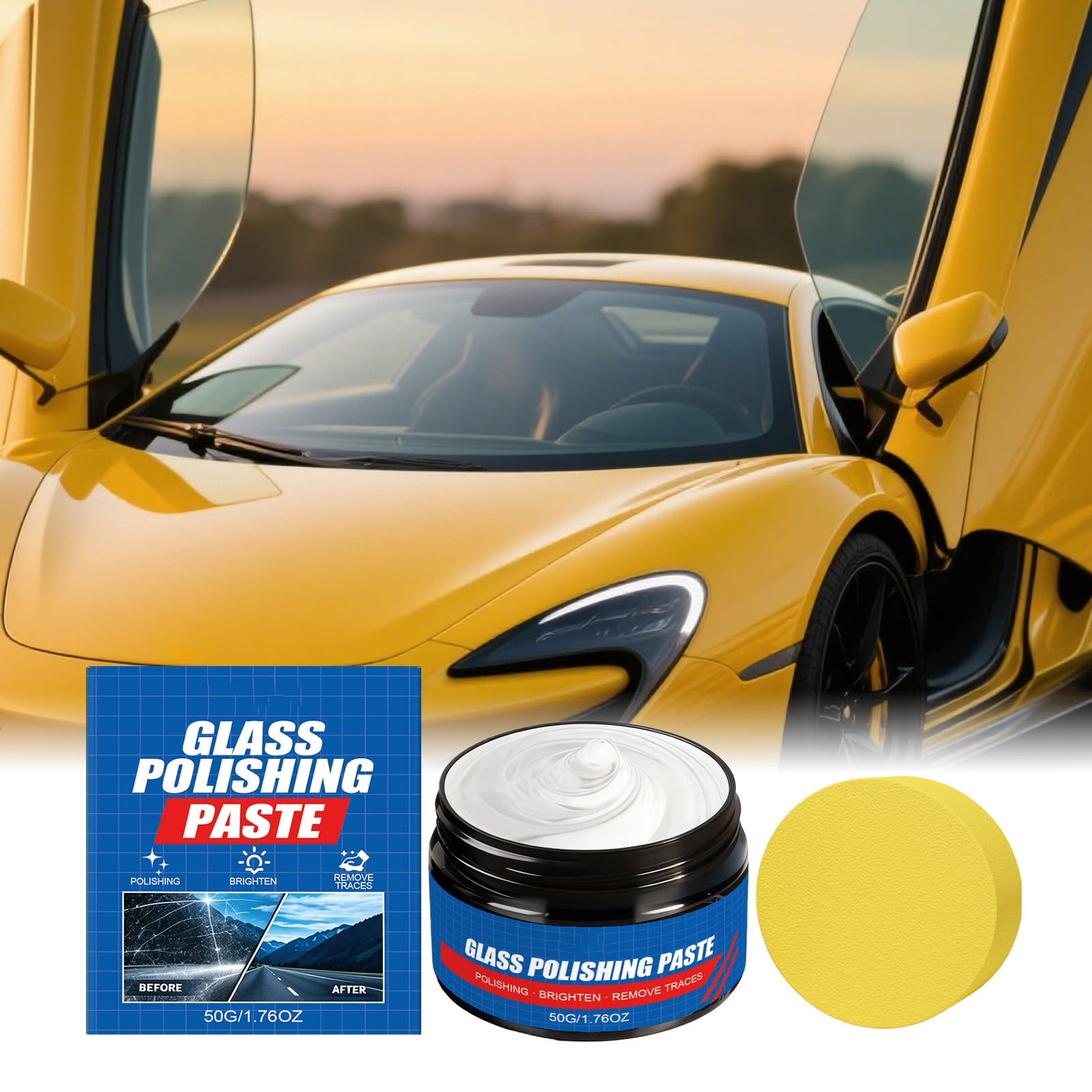 Window Merror Design HomeKingdee Glass Polishing Cream Paste For Window Mirror Glass Surface ...