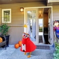thumbnail image 1 of HomeKingdee Gumball Machine Goose Outfit Cute Halloween Pom Poms Balls Costume for Lawn Decor Porch Goose Clothes for Cement Statue Outdoor Garden Yard Patio Art, 1 of 7