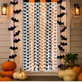 thumbnail image 1 of HomeKingdee Halloween Foil Fringe Curtain, Bats Metallic Tinsel Curtains Streamer Large Party Photo Booth Props Backdrops for Wall Door Indoor Outdoor Decorations, 1 of 6