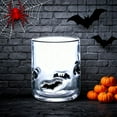 thumbnail image 1 of HomeKingdee Halloween Icon Glass Cups Set, Bat Themed Drinking Cocktails Glasses, Double Old Fashioned Icon Hand Blown Drinking Cups, for Halloween Party Decor, 1 of 9