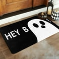 thumbnail image 1 of HomeKingdee Halloween Pumpkin Bath Mat Spooky Pumpkin Decor Bathroom Rugs, Halloween Party Favors Doormats Floor Mats Halloween Ghosts Non Slip Bath Rug, 1 of 6