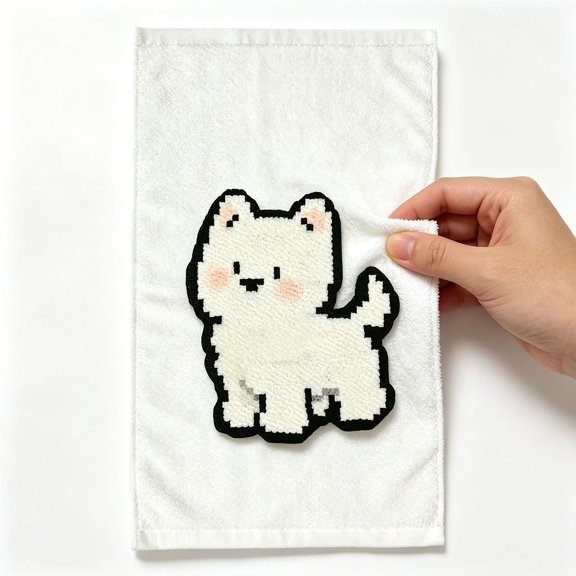 HomeKingdee Ironing Towel For Melting Beads - Reusable High-Temperature Press Cloth With Soft Texture For DIY Bead Art Craft Projects