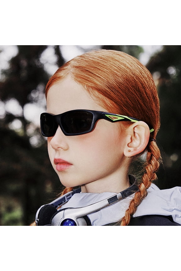 Kids Outdoor Sports Sunglasses - TAC Polarized Glasses with HD Lenses & Lightweight Frame for Active Children