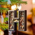 thumbnail image 1 of HomeKingdee Letter Ornaments Xmas Alphabet Letters Pendant A to Z Acrylic Hanging Christmas Tree Decorations Holiday Decorative Ornament, 1 of 7