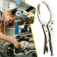thumbnail image 1 of HomeKingdee Locking Grip Oil Filter Wrench, Chrome Vanadium Steel Jaws, 1 of 7
