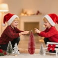 thumbnail image 1 of HomeKingdee Mini Christmas Trees Christmas Decor Artificial Christmas Decorations , Christmas Tree Bottle Brush Trees Christmas Table Decorations, 1 of 6