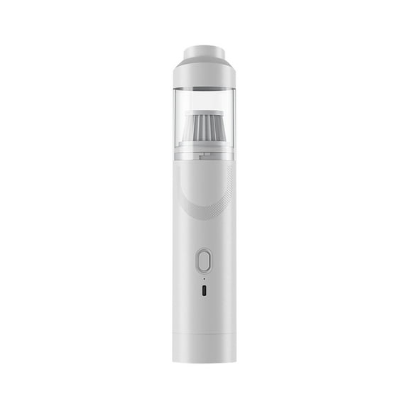 HomeKingdee Mini Handheld Car Vacuum Cleaner for Home and Car Use - High-Power Wireless Charging Cordless Brushless Portable Vacuum with Multiple Attachments
