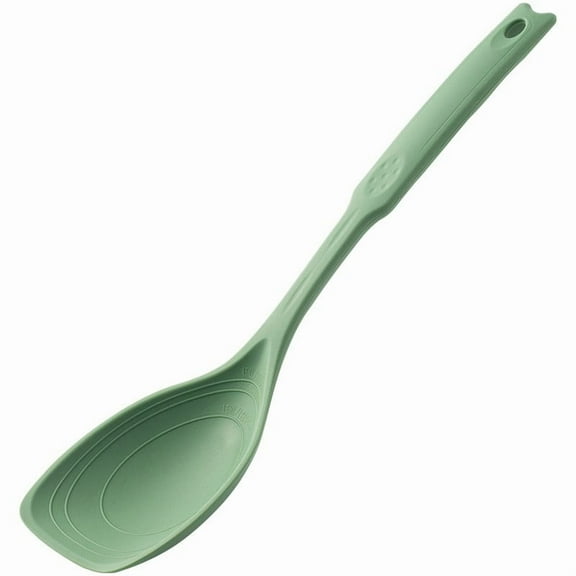 HomeKingdee Multi-functional Silicone Spatula Spoon - Heat-Resistant Food Grade Non-Scratch Kitchen Utensil for Stirring, Mixing, Serving Cooking and Baking