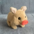 thumbnail image 1 of HomeKingdee Piggy Pet Piglet Plush Toy Pig Oink Twitch Nose Wag Tail Animated Gifts, 1 of 3