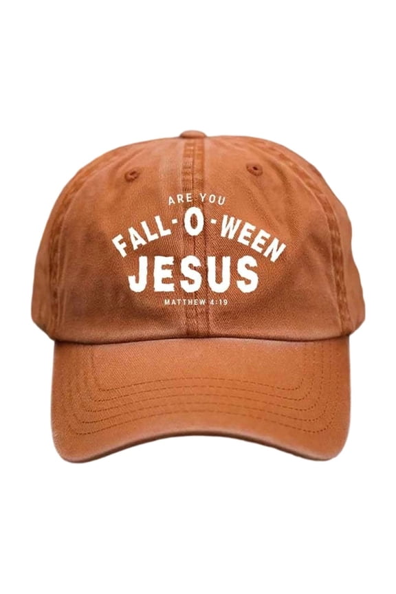 Religious Hat for Halloween Costume - Adjustable Soft Cap with Fall Theme(Colors A, B, C)
