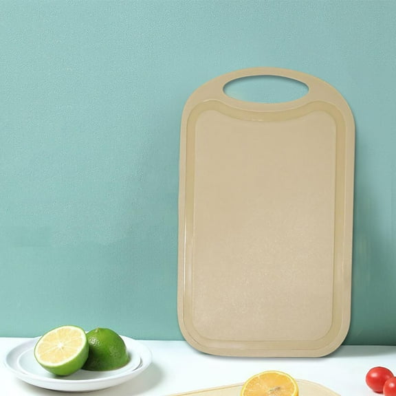 HomeKingdee Straw Fiber Cutting Board for Kitchen - Hanging Fruit and Vegetable Chopping Board, Small Size, Space-Saving Design, Eco-Friendly Dishwasher Safe