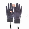 thumbnail image 1 of HomeKingdee USB Heated Outdoor Cycling Gloves with Velvet Lining - Winter Charging Driving Gloves for Cold Weather, 1 of 1