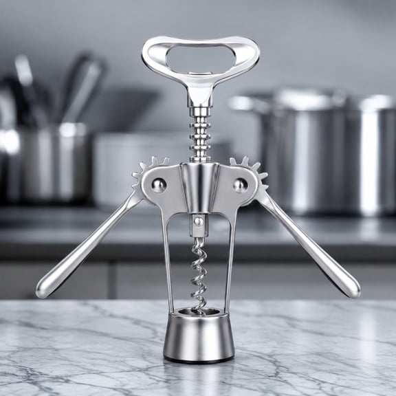 HomeKingdee Zinc Alloy Wine Bottle Opener Waiter Friend Corkscrew Multi-Function