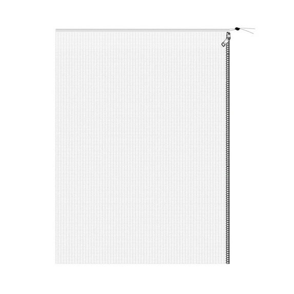 HomeLife 1/2Pcs Bird Insect Barrier Netting Zipper Design Breathable Water Permeability Garden Fruit Tree Netting with Drawstring Plant Cover Mesh Netting