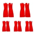 thumbnail image 1 of HomeLife 1/5 Pairs Latex Home Kitchen Dish Washing Cleaning Long Gloves Protective Cover, 1 of 10