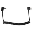 thumbnail image 1 of HomeLife 1.5m/5ft USB 2.0 Type A Male to USB Type B Male Right Angle Coiled Printer Cable, 1 of 5