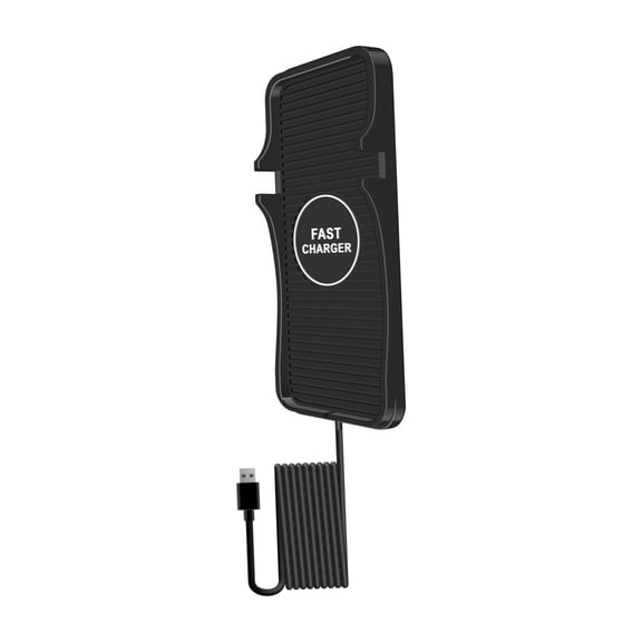 HomeLife 1 Set C7 Wireless Phone Charger 2 in 1 Support 15W/10W/7 5W/5W Intelligent Recognition Anti slip Fast Charging Temperature USB Wireless Charger for Car
