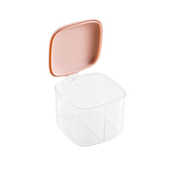 HomeLife 1 Set Transparent Seasoning Box with Spoon ABS Spice Salt Sugar Seasoning Tank Kitchen Tools