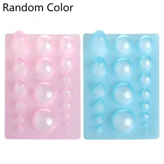 HomeLife 13x20cm DIY Mini Plastic Paper Quilling Mould Half Ball Domes 3D Domes Craft Tool
