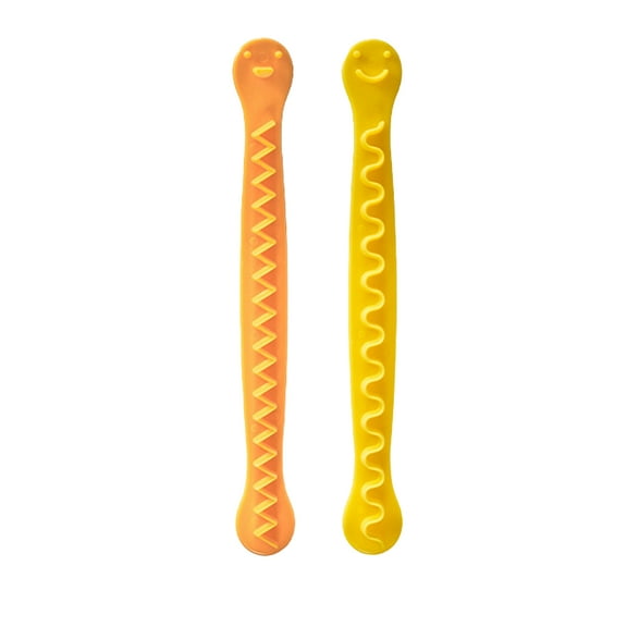 HomeLife 2Pcs Egg Slicer Heat Resistant Non-stick Anti-slip Easy to Cut High Tenacity Cutting Wavy/Sawtooth Shape Food Grade Egg Cutter Kitchen Gadget